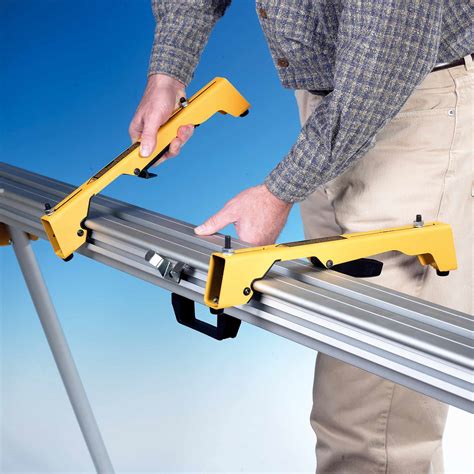 dewalt mounting brackets parts|DeWalt miter saw workstation brackets.